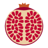 Pomegranates raw