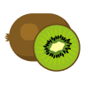 Kiwi fruit raw